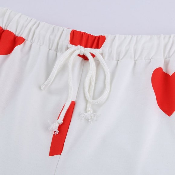 ❤️ Valentine's Day Heart Pajamas Lounge Set - Picture 6 of 13